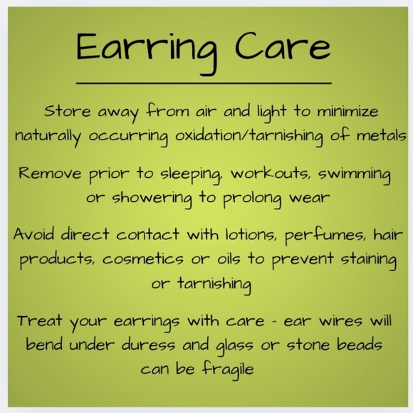 HAND CRAFTED Celestial Blue Czech Glass Silver Crescent Moon Dangle Earrings - Picture 7 of 7